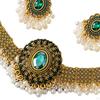 Necklace Earring Set Trendy Statement Pendant Jewelry for Brides Girls