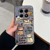 Чехол для телефона Redmi Note 15 Pro 15Pro+ 15R Милый мультяшный легкий противоударный корпус для Xiaomi Redmi Note15ProPlus Задняя крышка