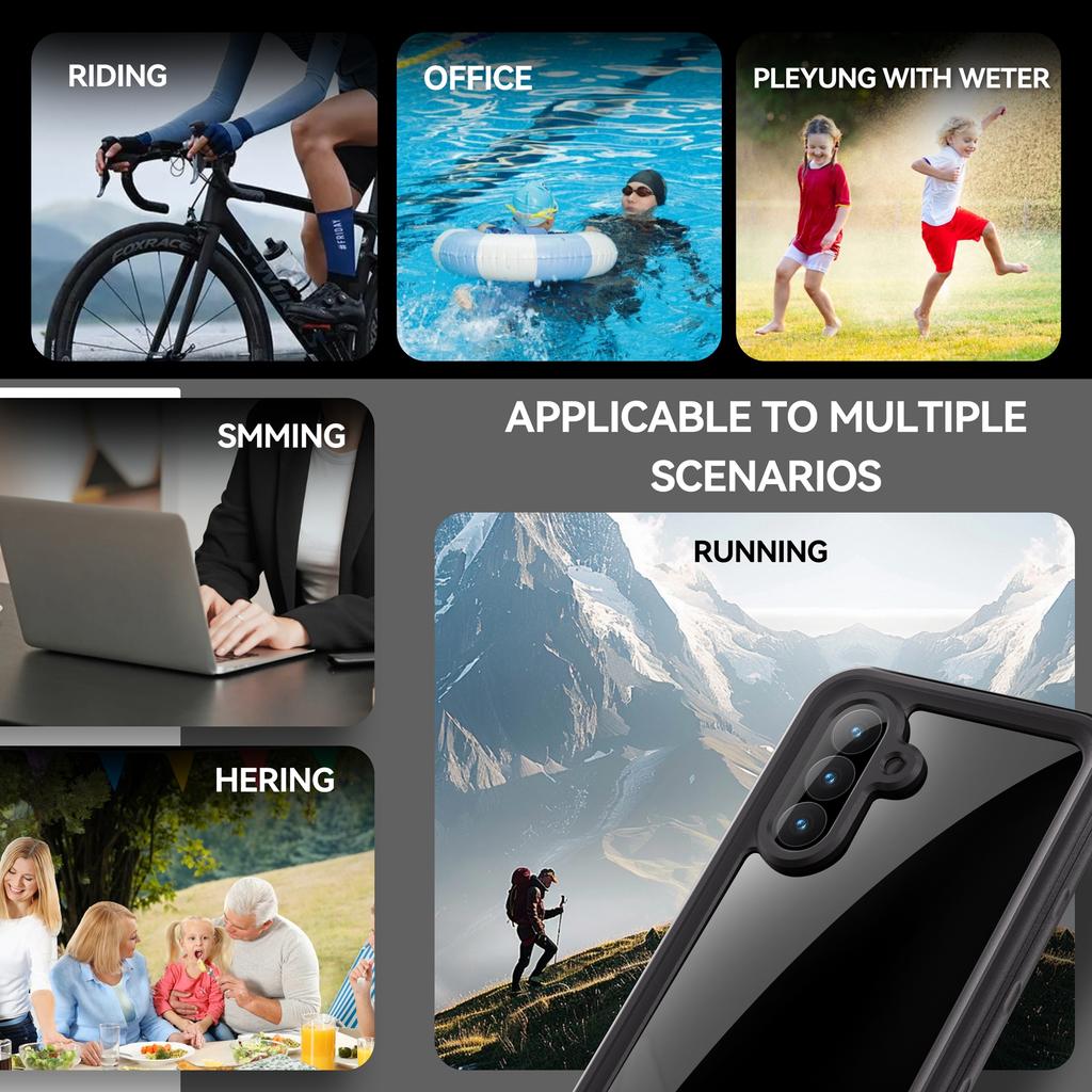 REDPEPPER Водонепроницаемый чехол для телефона IP68 для Samsung Galaxy A56 5G, чехол для дайвинга