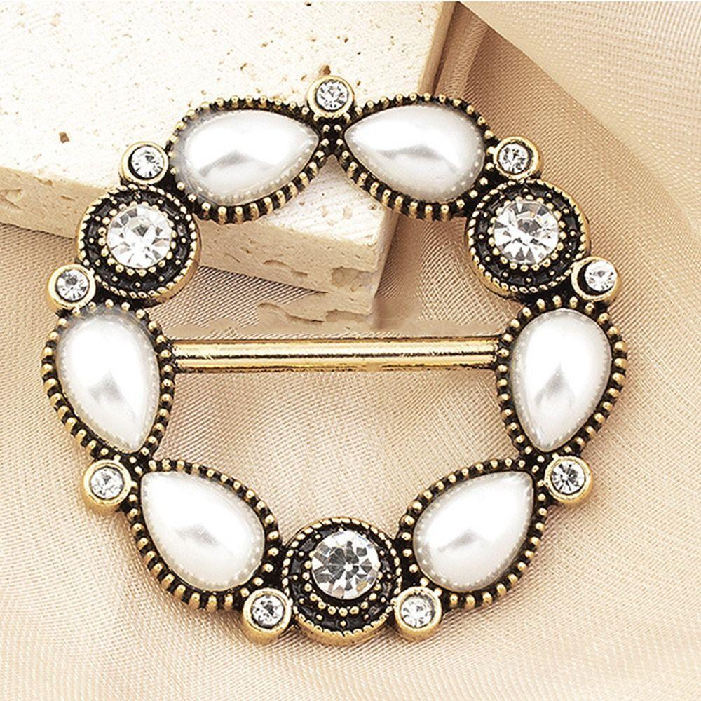 Waist Buckle Scarf Ring Corner Knotted Buttons Coat Adjustment Button Scarf Buckle Belt Button