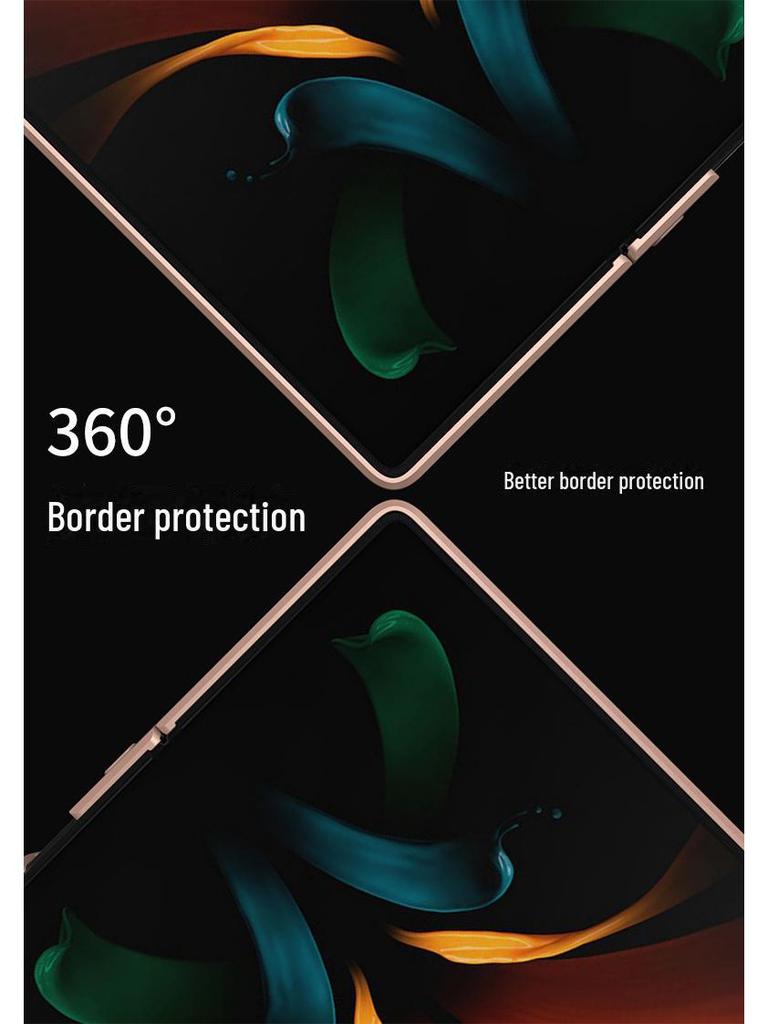 Чехол Samsung Fold2 Premium с магнитным шарниром — креативный складной экранный чехол с защитой от падений и подставкой