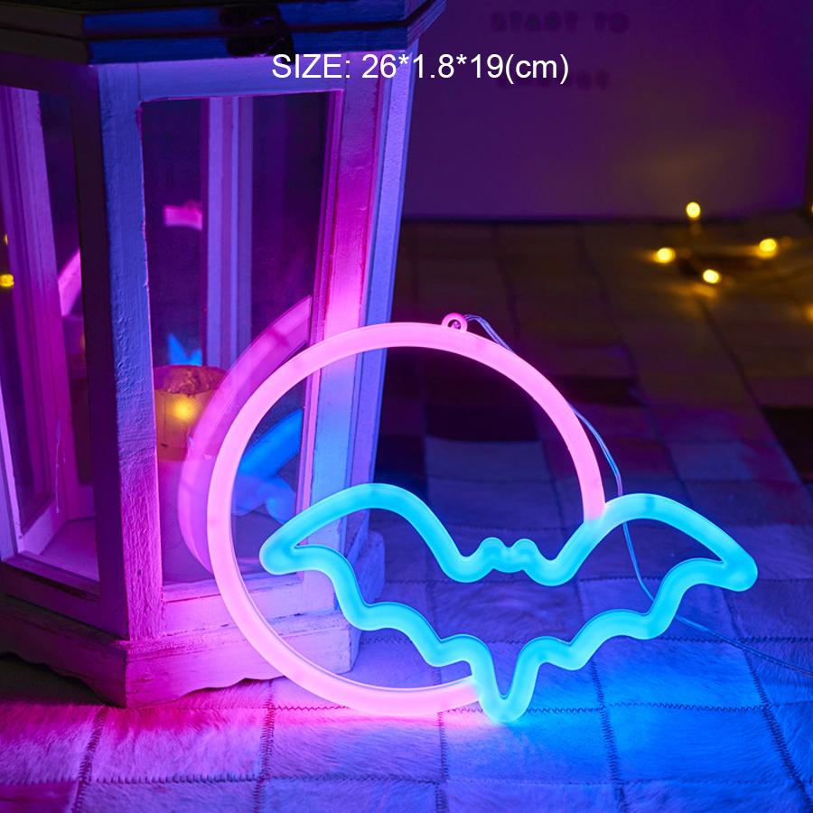 LED shaped lamp, double-sided neon light, letter light string, proposal and confession decoration light, night light