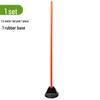 LISM Soccer Training Marker Pole with Rubber Base