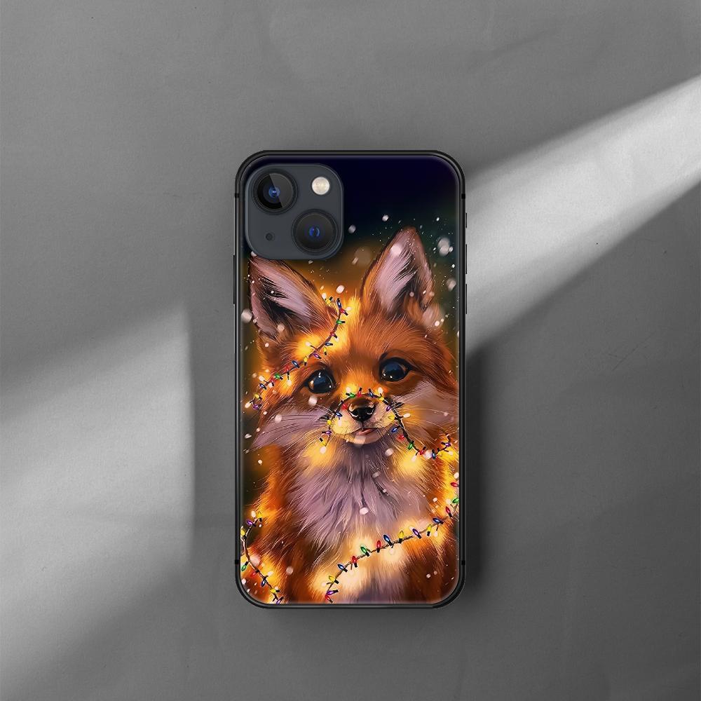 Чехол для телефона с милым животным лисы для iPhone Samsung Galaxy Redmi Xiaomi Oppo OnePlus Note SA 7 8 9 10 11 12 13 14 20 21 22 23 53 54 Pro Max Plus Ultra