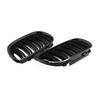 Car ABS Front Bumper Radiator Kidney Grilles Gril For BMW E46 3 Series 2002-2005 Car Accessories Styling Gloss Black