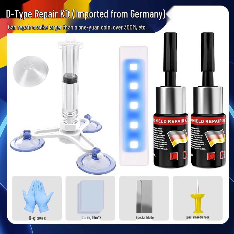 Жидкость для ремонта лобового стекла от трещин, сколов и царапин - Бесследный восстановитель повреждений