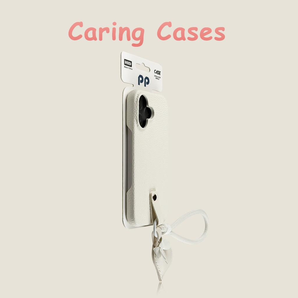 Чехол для iPhone 17 Pro Max Красное сердце Кожаная текстура Ремешок на запястье Минималистичный стильный дизайн с iPhone 16 15 14 13 12 11