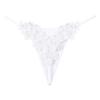 G String Sexy Women's Underwear Floral Embroidery Transparent Panties Thong Female Lace Temptation Low-waist Briefs