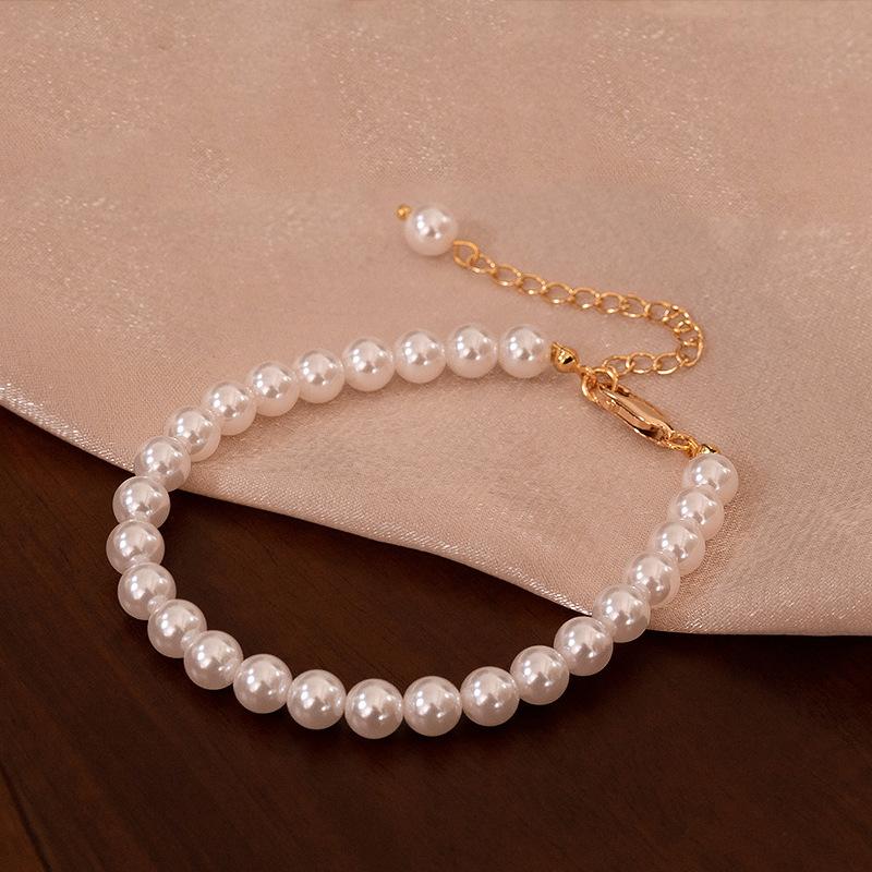 Высококлассный браслет из австралийского белого жемчуга, женский барочный ретро-браслет с бисером из миллефиори, изысканная ручная работа