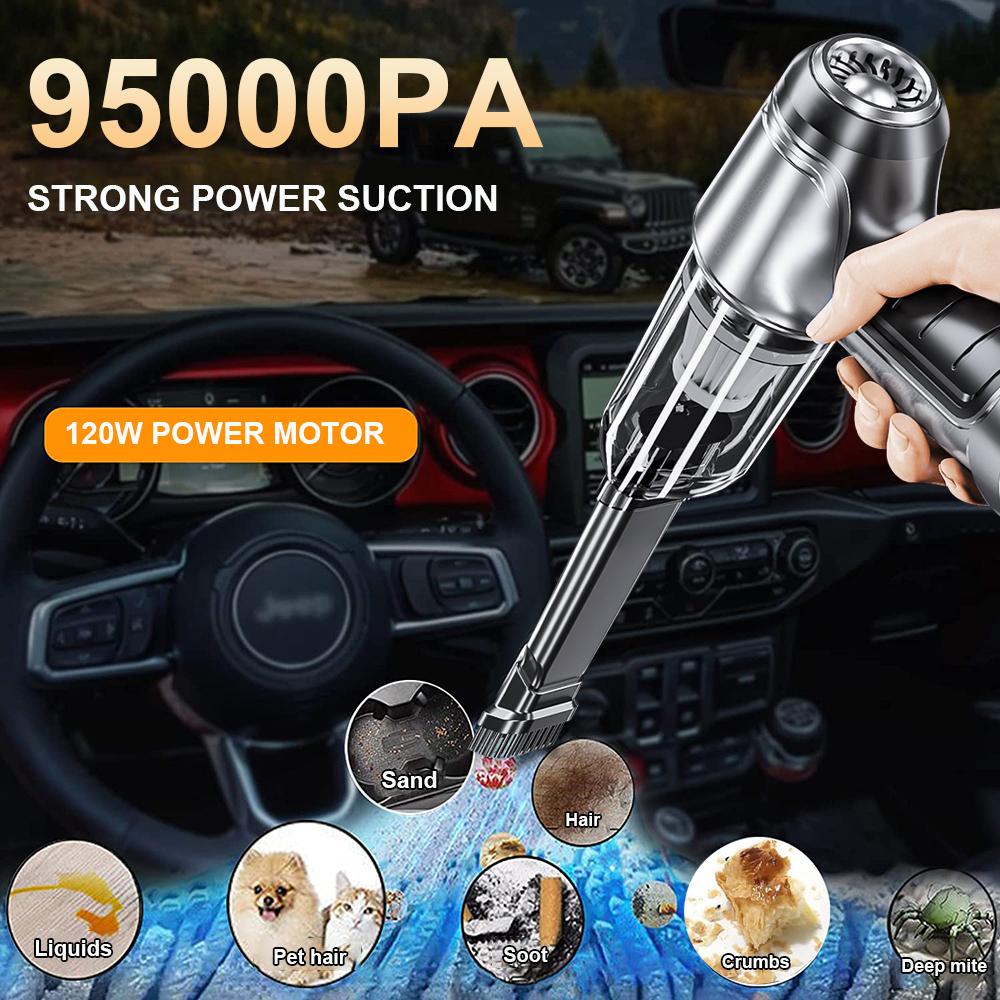 Автомобильный пылесос беспроводной пылесос Duster ручной вакуумный насос для дома портативный беспроводной мощный всасывающий автомобильный пылесос