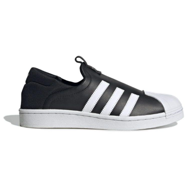 Adidas Женские кроссовки Superstar Slip-On Black White Core-Black Cloud-White IG5717