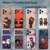 21 P-PilotS T-TOP Chibi Для iPhone 17Pro/ProMax Задняя крышка-аккумулятор со стикером-наклейкой для камеры Задняя защитная пленка