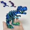 Rotatable 3D Printed Crystal Dinosaur Crystal 3D Articulated Dinosaur Toys  Landscaping Decoration