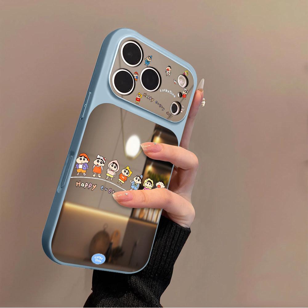 Ряд небольших новых приложений чехол для мобильного телефона iPhone17 16/14Pro Apple 13 Pro зеркало 15promax17a