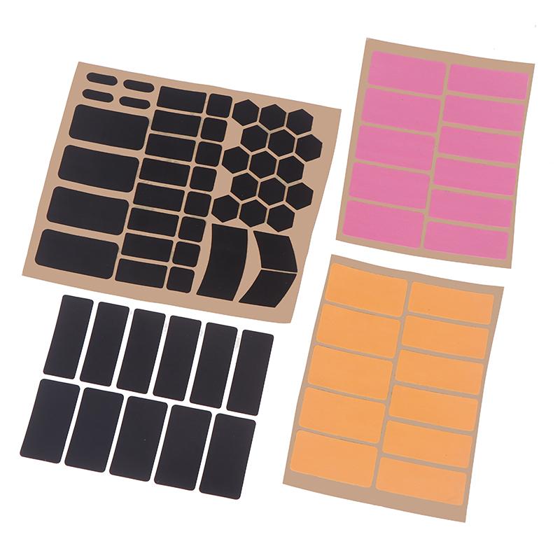 Наклейка для мыши, наждачная бумага, противоскользящая, впитывающая пот, наклейка против скольжения для универсальной беспроводной мыши, противоскользящая лента