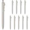 Шариковая ручка Mitsubishi pencil на водной основе uniball Zento basic 0.38 черная упаковка 10 шт UBNZS38.24 10P