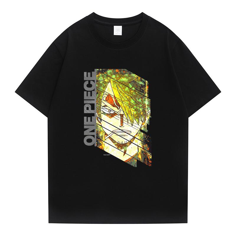 Аниме One Piece Луффи летняя мужская оверсайз футболка, короткий рукав, женская хлопковая футболка с принтом, топы в стиле Харадзюку, ткань