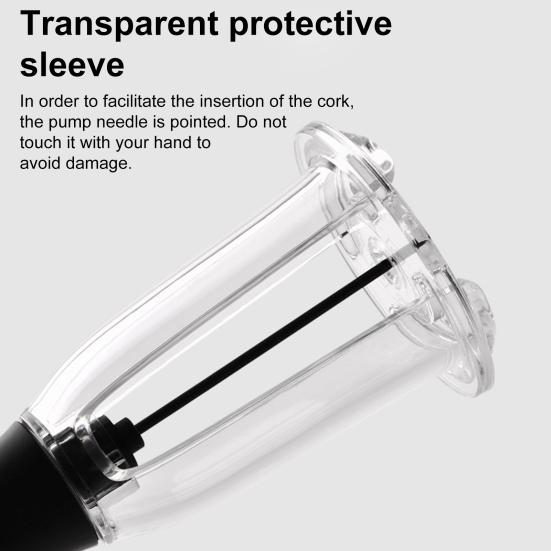 Пневматический насос для открывания бутылок с резаком для фольги, аэратор, вакуумная пробка, простой инструмент для извлечения пробки, эффективный штопор, подарок для любителей вина
