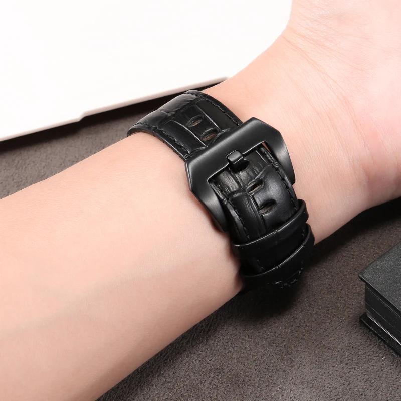 Genuine Leather Watchband 26mm For Roger Dubuis For EXCALIBUR Series Watch Band Strap 42mm Dial RDDBEX0405 Men's Accessories