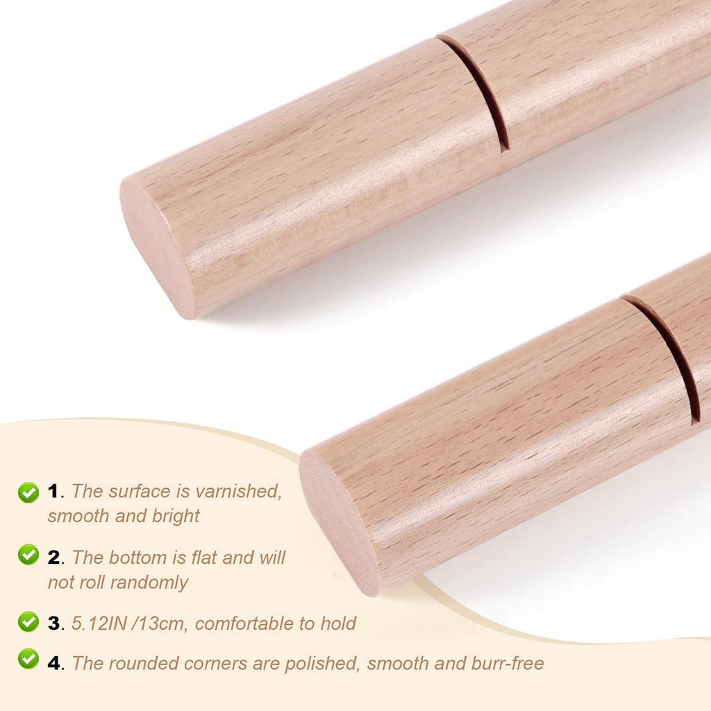 Зажимы для затягивания узлов Деревянные зажимы для узлов Инструмент для силиконовых бусин Браслеты Брелки Браслеты