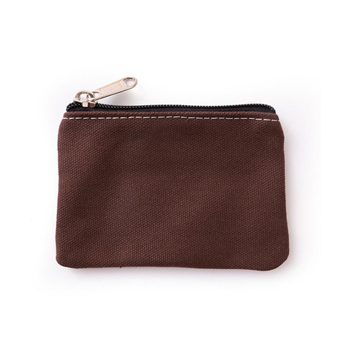 Холщовая сумка «сделай сам», сумка для ключей на молнии для женщин и мужчин, ручной кошелек для монет, небольшой кошелек