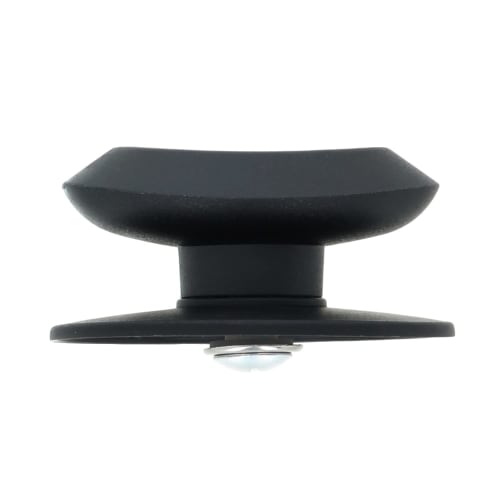 Takagi G-Type Pot Knob with Gasket for Glass Lids, Black, Replaces Broken Knob, Easy Screw-On Installation, Lid, Cooking, Kitchen, Pot