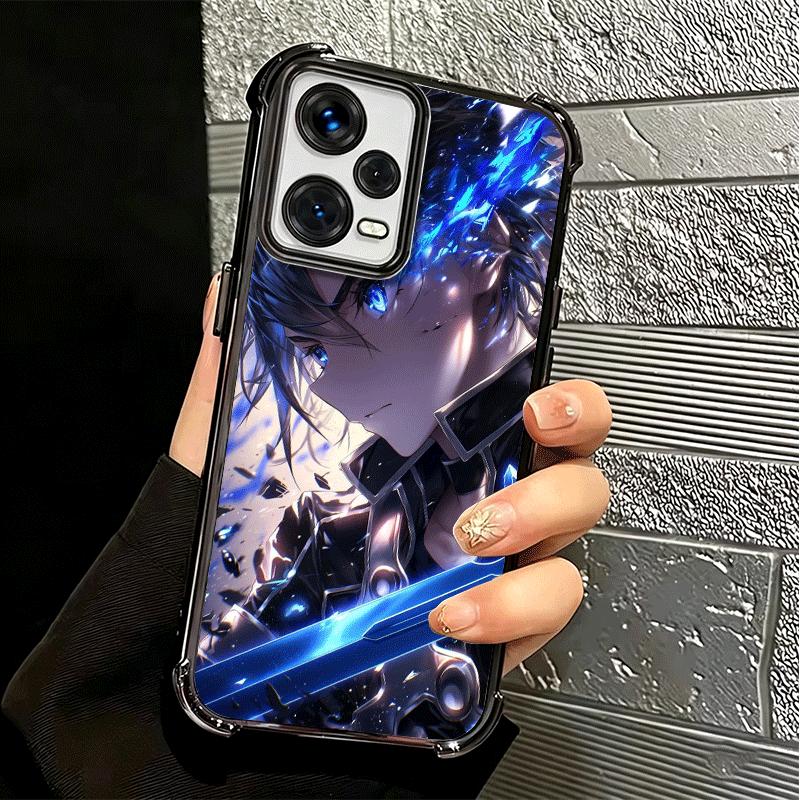 Мягкий чехол для телефона Sword Art Online Кирито для Xiaomi Redmi Note 14 15 Pro Plus 13 12 11S 11T 5G 10 9S 9 Покрытие Защита от падения Fundas