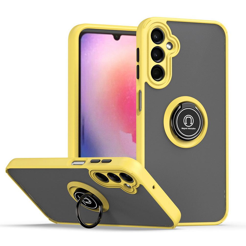 Rotatable Bracket Case for Samsung M54 M14 F14 M23 M13 F23 M53 M33 M62 M31S F52 F41 Galaxy A50 A30 A70 A20 A10 Finger Ring Cover