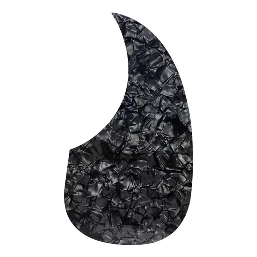 Acoustic Guitar Pickguard Self Adhesive Acoustic Guitar Guard Plate Teardrop Shape Anti-Scratch for 40/41 Inch Guitar