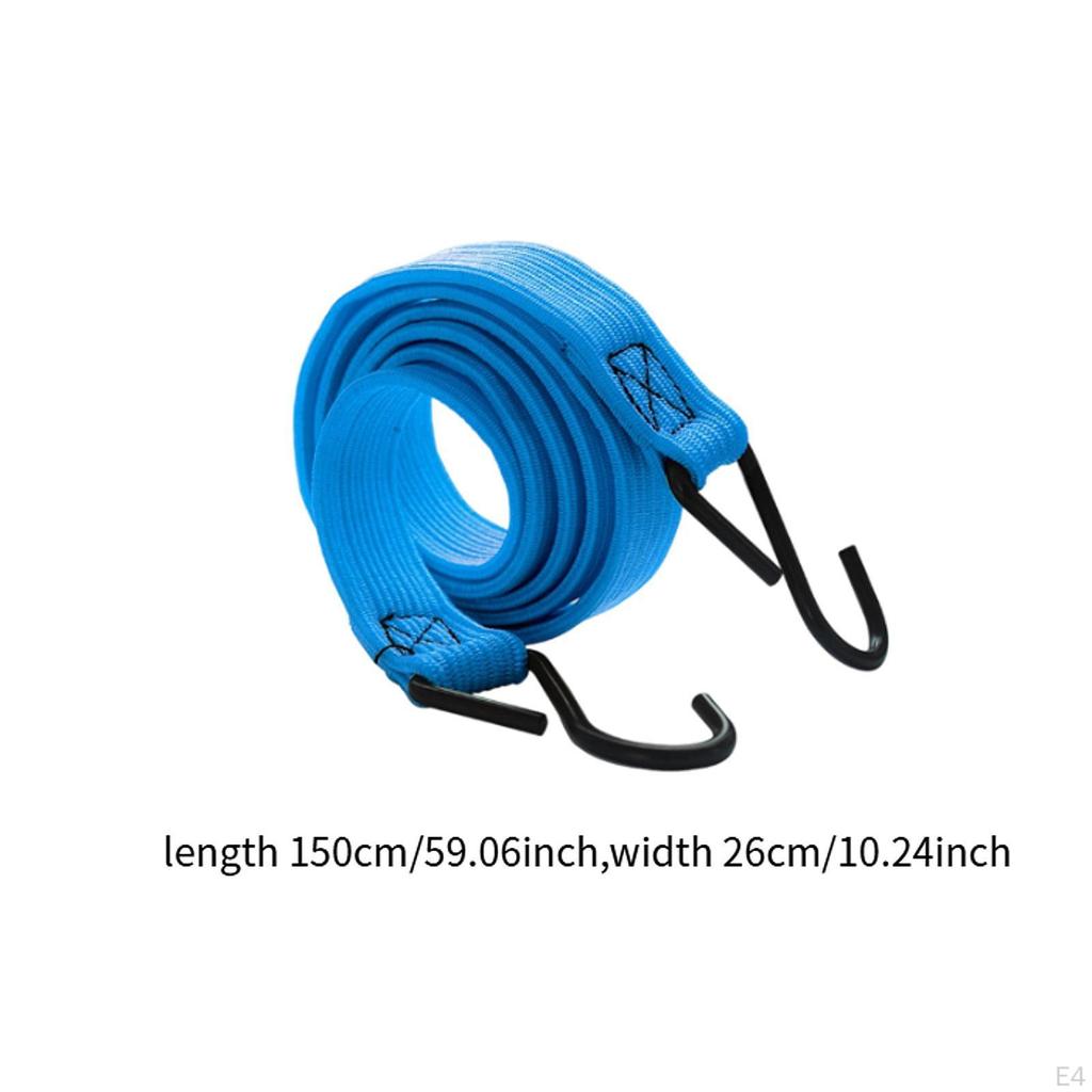 Bungee Cord Elastic Strap Motorcycle Luggage Carrier Rope for Suitcase Camping Cargo