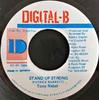 7-дюймовая пластинка TONY REBEL - Stand Up Strong NONE Digital-B 1995 Ямайка Регги, Ска и Даб Б/У
