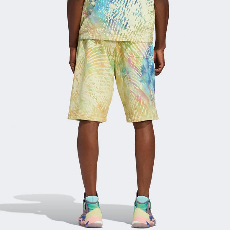 Adidas Pharrell Williams BB шорты разноцветные мужские уличная одежда GD8721