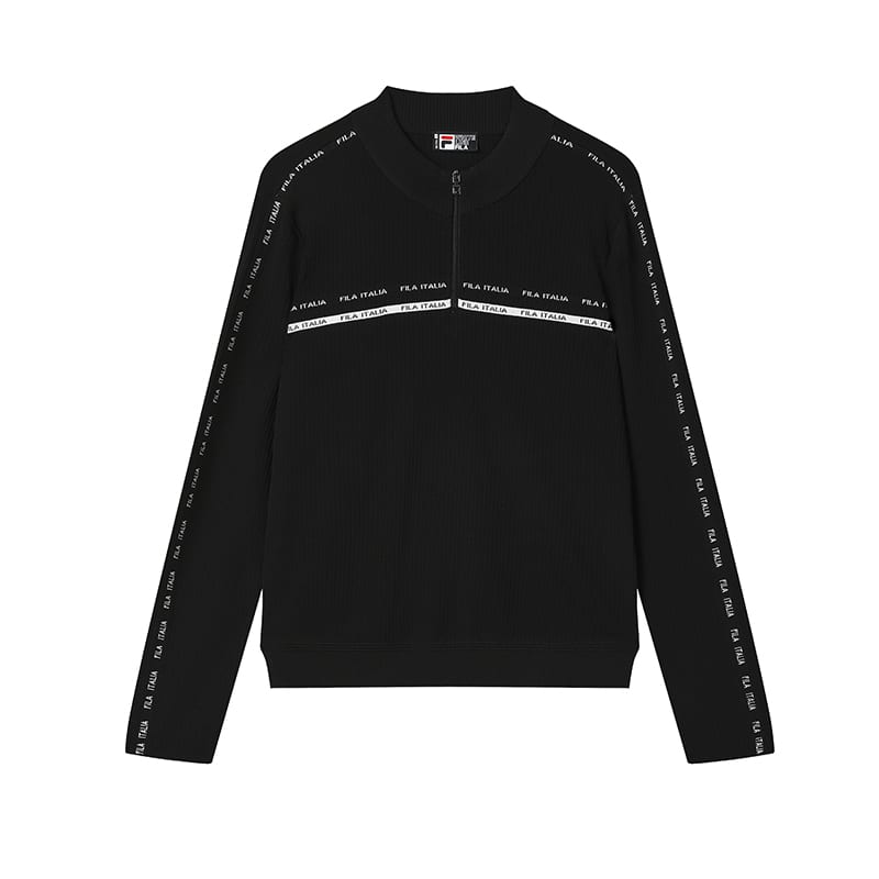 Fila БЕЛЫЙ Трикотаж Женский Иссиня-черный F11W533404FBK