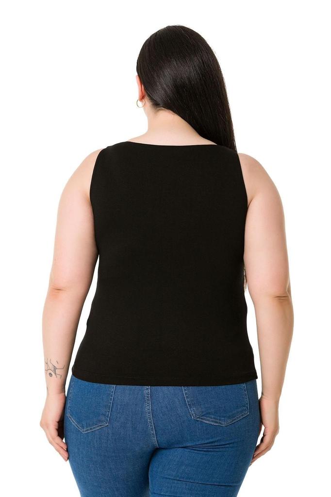 Женский стиль, боди больших размеров, черный боди больших размеров, на бретелях, на полуподкладке из вискозы