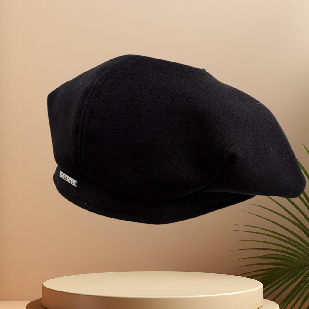 Beret Female British Retro Sunscreen Newsboy Hat Foreign Style Fashion Sweet Octagonal Hat