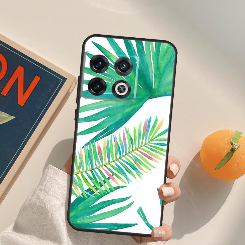 Летний Растение Пальма Зеленый Лист Алоха Чехол Для OnePlus Ace 8T 9R 9RT 10T 8 9 11 10 Pro Чехол Для OnePlus Nord 2 2T N10 N20 N100 CE