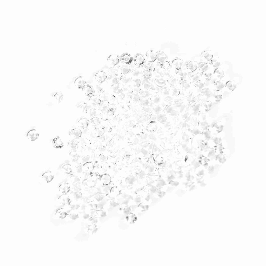 1000 шт./пакет 3 мм акриловые бусины вазы наполнитель свадебный декор для вечеринки аксессуары своими руками прозрачный