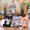 Adorable Cute Little Fox Plush Toy Soft Stuffed Animal Keychain Accessory