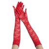 Перчатки женские длинные кружевные 54 см палец свадебные формальные рождественские распродажа школьные оригинальные аксессуары для одежды праздничные