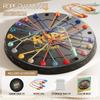 Knots Rope Untangling Game Color Sorting Board Game with 10 Ropes Twisted Rope Sorting Board Game for Intelligence Development