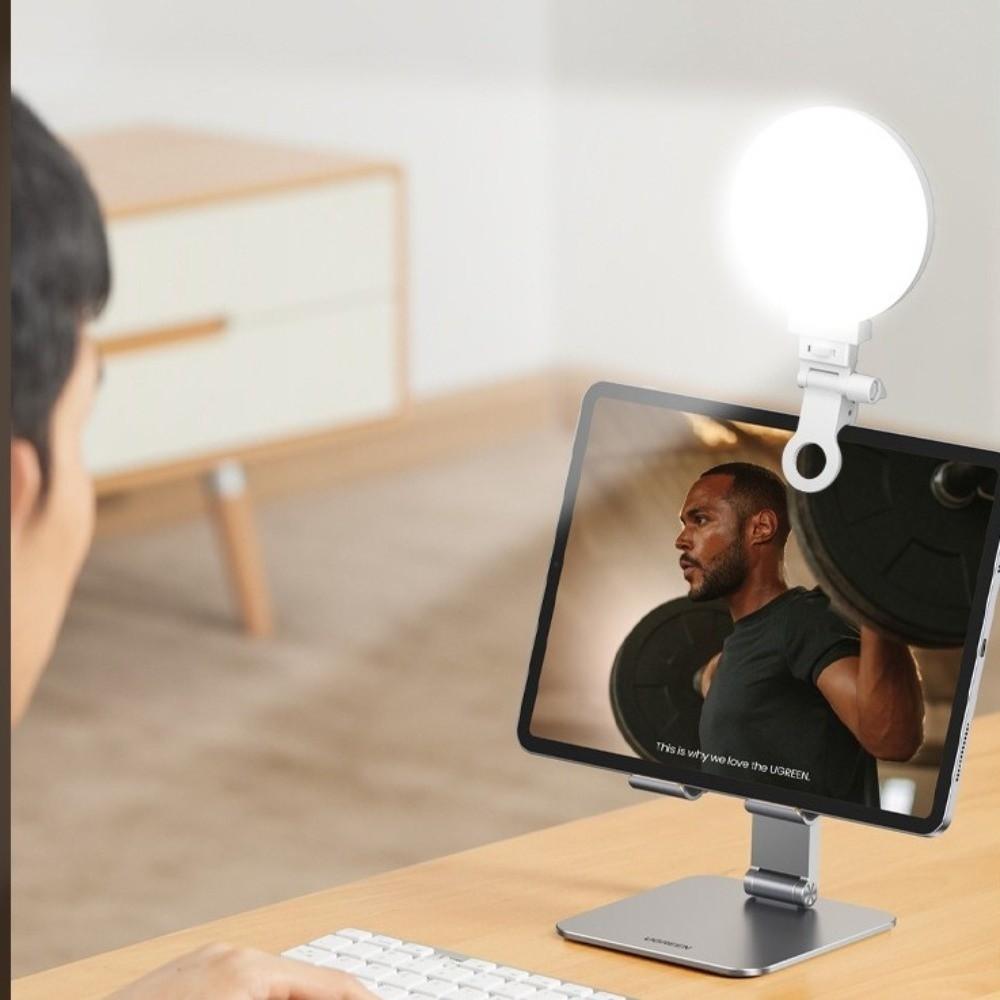 Clip Mount Mini Fill Light 3 Color LED Clip Light Handheld Photography Light Live Streaming