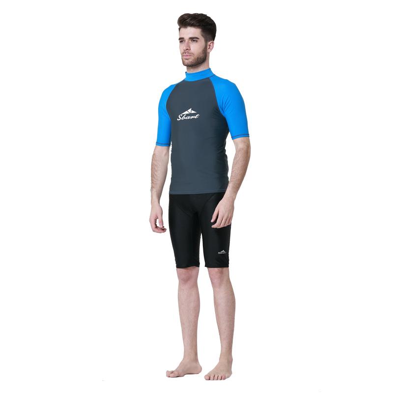 Мужской гидрокостюм-двойка с коротким рукавом Sharkbat, защищающий от медуз, - дышащая летняя одежда для дайвинга и плавания