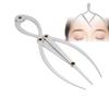 Stainless Steel Scale Eyebrow Positioning Ruler Eyebrow Tattoo Three Points Positioning Balance Ruler