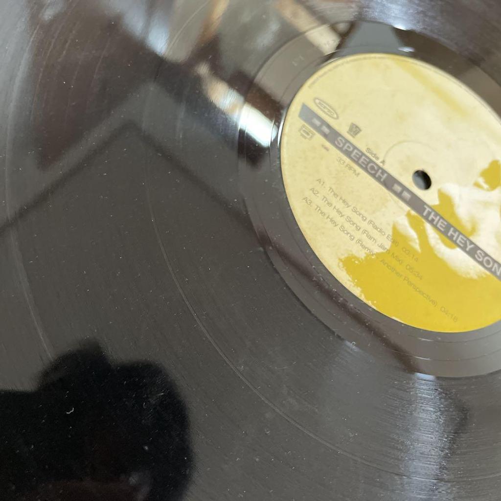 [USED] Price Negotiable! Speech The Hey Song 33RPM Record