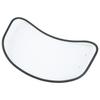 Motorcycle Oval Windshield Clear Front Windscreen Spoiler Air Wind Deflector Guard Shield Universal Fit Transparent