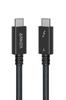 Anker Prime Cable Thunderbolt 4 Black USB-C & USB-C (240W, 40Gbps) 1.0m