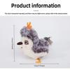 Подвесная интерактивная летающая птица, игрушка для кошек, USB-симуляция питомца, игрушка-сова