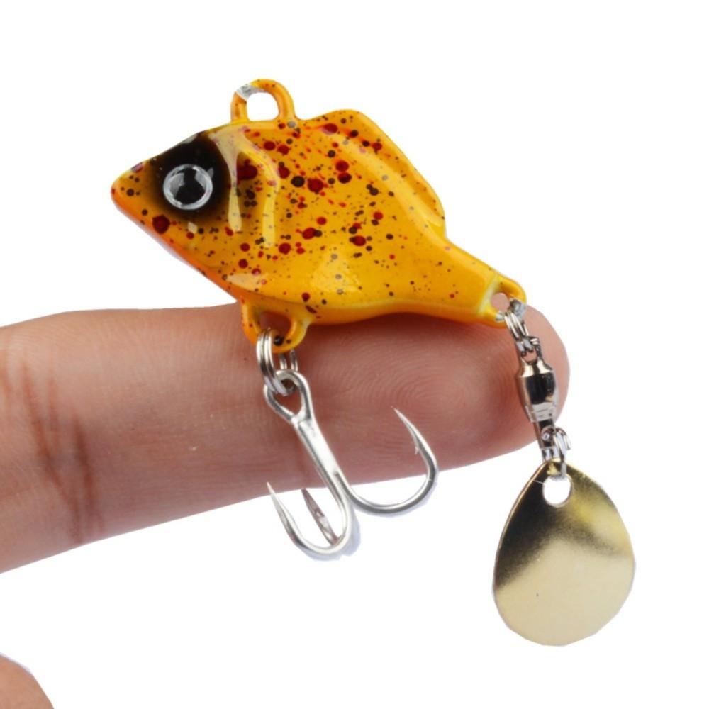 5pcs Vibration Bait Fishing Lures Kit with Box Fishing Lures Hooks Fishing Tool