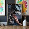 Obraz Do Malowania Po Numerach Z Ramą Venom Marvel 50X70 Cm