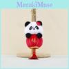 Charming Lantern Panda Plush Doll Soft Toy Cute Keychain For Bags And Accessories
